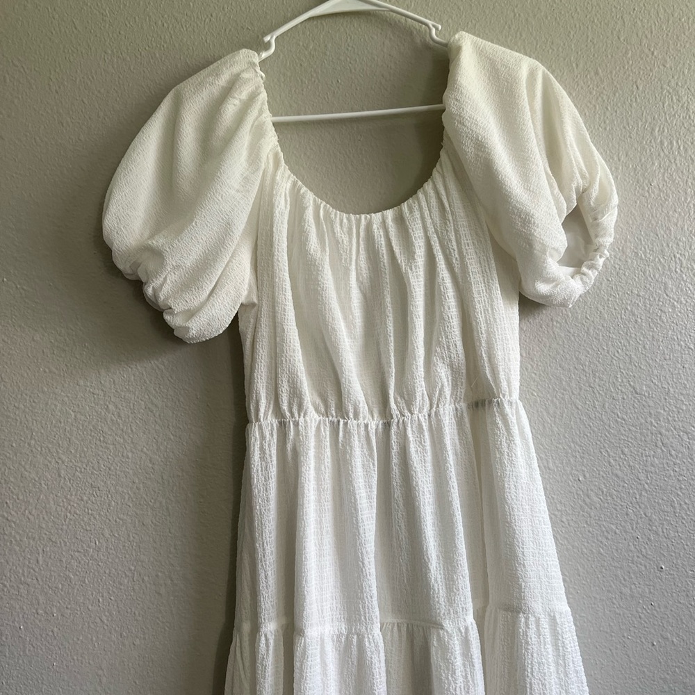 ASTR THE LABEL smocked tiered maxi dress Sz M - Picture 7 of 9